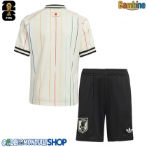 Maglie da calcio Giappone Seconda Maglia Bambino Mondiali 2026  Manica Corta (+ Pantaloni corti)